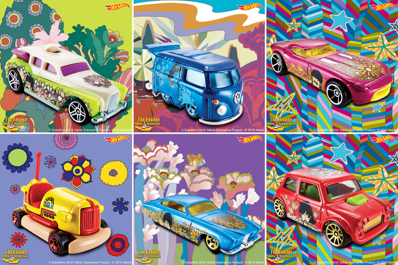 Illustration for article titled You Can Now Add The Beatles' Yellow Submarine to Your Hot Wheels Collection